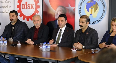 CHP’li İrfan Önal DİSK ile buluştu