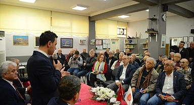 CHP’li İrfan Önal emekli astsubaylarla buluştu