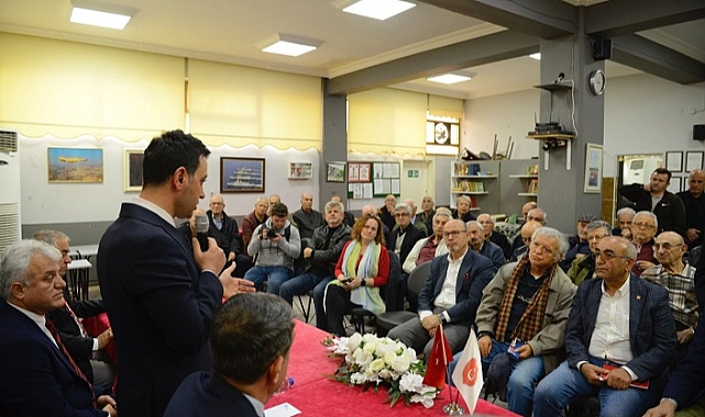 CHP’li İrfan Önal emekli astsubaylarla buluştu