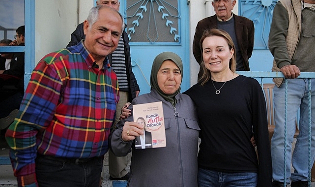 CHP’li Mutlu mahalleleri adım adım gezdi