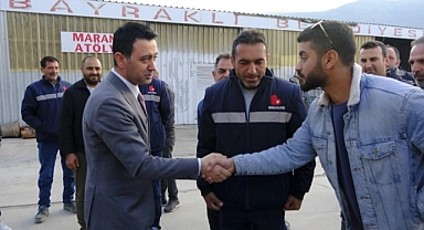 CHP’li Önal belediye emekçileriyle buluştu