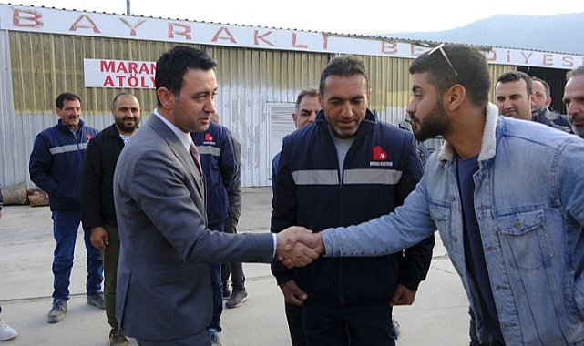 CHP’li Önal belediye emekçileriyle buluştu