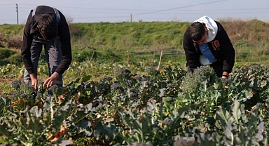 Çöplüktü meslek liselilerin eliyle bostana dönüştü
