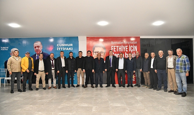 Cumhur İttifakı Fethiye SKM'ye ziyaretler