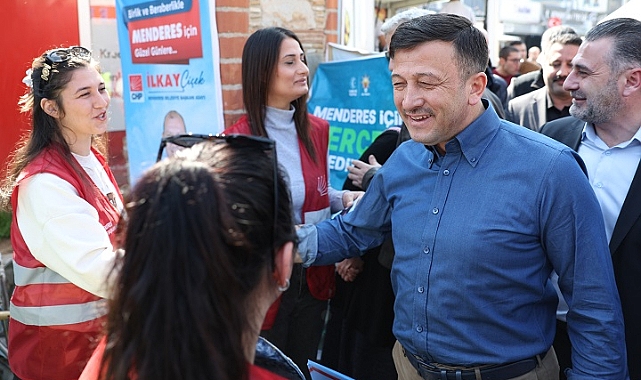 Dağ, Menderes'te ziyaretlerde bulundu