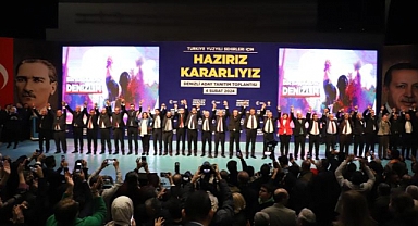 Denizli'deki belediye başkan adayları tanıtıldı