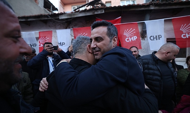 Doğduğu mahallede miting gibi buluşma