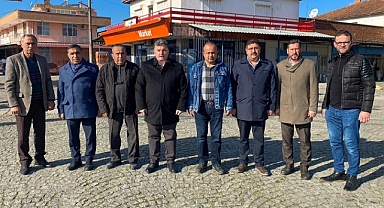 Doğruer Esnaf ve Muhtarları Ziyarette Bulundu