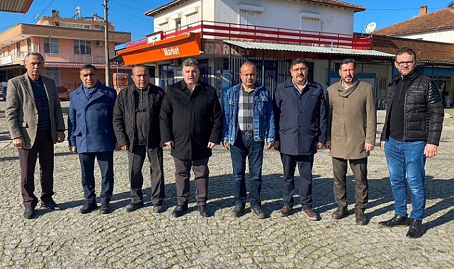 Doğruer Esnaf ve Muhtarları Ziyarette Bulundu