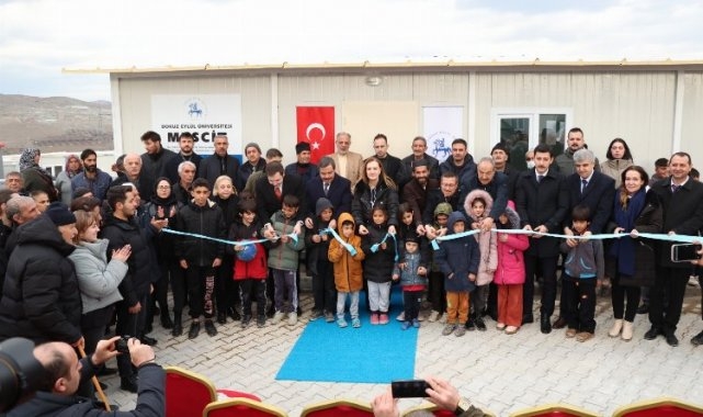 Dokuz Eylül'den Malatya'ya mescit