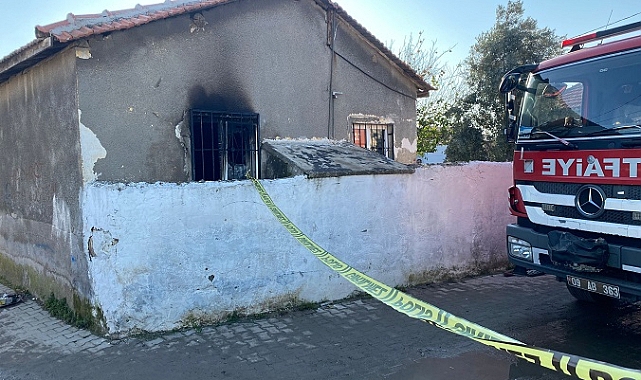 Evde çıkan yangında 89 yaşındaki yaşlı kadın öldü