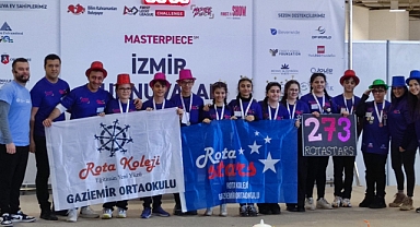 First Lego League turnuvasında şampiyon oldular