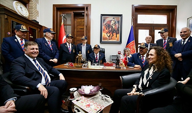 Gazilerden Başkan Tugay’a Destek
