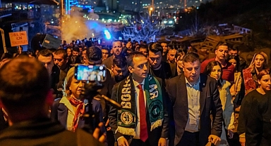 Güçlü Bornova için yürüdüler