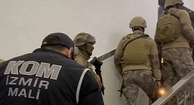"Kafes-49" operasyonunun İzmir ayağında 23 şüpheli yakalandı