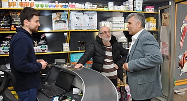 Mehmet Sadık Tunç Fahrettin Altay’da Esnafla buluştu