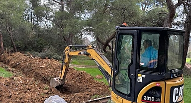 Menderes'in topraklarına yeni besleme hattı