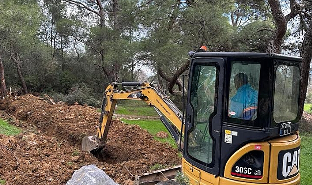 Menderes'in topraklarına yeni besleme hattı