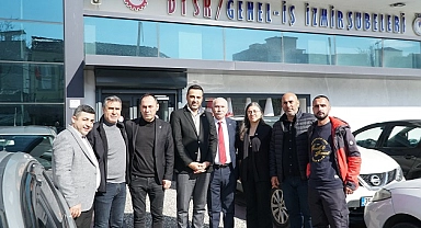 Önce işçilerle sonra temsilcileriyle buluştu