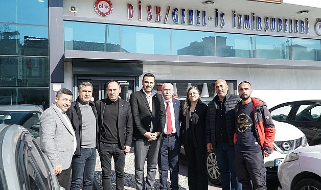 Önce işçilerle sonra temsilcileriyle buluştu