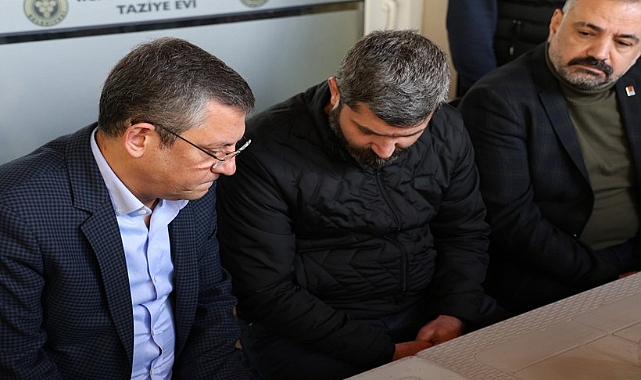 Özel’den katledilen taksicinin ailesine taziye ziyareti