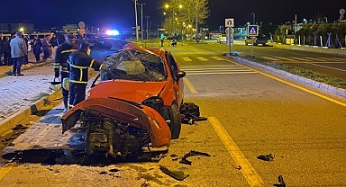 Aydın'da iki otomobilin çarpıştığı kazada 1 kişi öldü