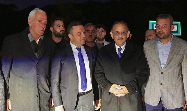 Bakan Özhaseki, Başkan Adayı Aydın’ın Projeleri için Seferihisar’daydı