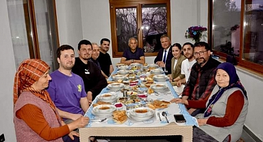 Balkan iftarını meclis üyesi adayları ile birlikte açtı