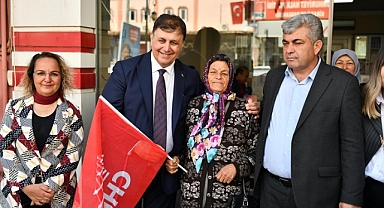 Başkan Cemil Tugay Kiraz'dan destek istedi