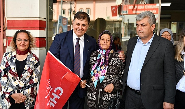 Başkan Cemil Tugay Kiraz'dan destek istedi
