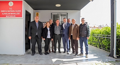 Başkan Sandal’dan 24 muhtara teşekkür plaketi