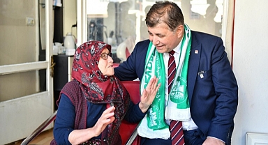 Başkan Tugay'dan Beydağ'a soğuk hava deposu ve greyder sözü