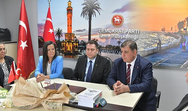 Başkan Tugay’dan Demokrat Partili rakibine nezaket ziyareti