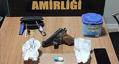 Bebek maması kutusuna saklanmış uyuşturucu ele geçirildi