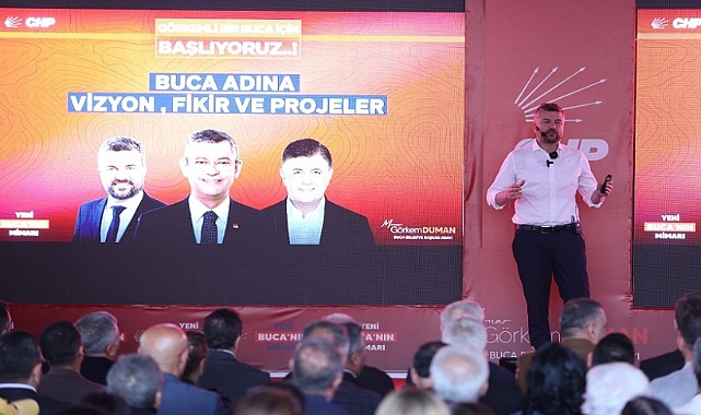 CHP Adayı Görkem Duman  projelerini açıkladı