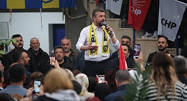 CHP Buca'da üçüncü Seçim Noktası İzkent'te açıldı.