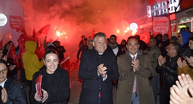 CHP’li Aday Selçuk Balkan'dan Coşkulu İskele Mitingi