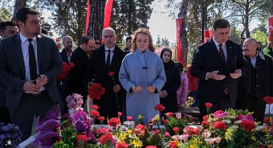 CHP'li Mutlu şehitler için yürüdü…