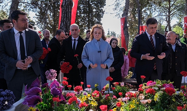CHP'li Mutlu şehitler için yürüdü…