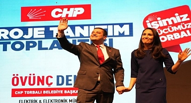 CHP Torbalı Adayı Övünç Demir’den proje lansmanı