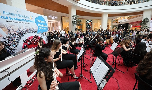 Çocuk Senfoni Orkestrası ‘Bahara Merhaba’ Dedi