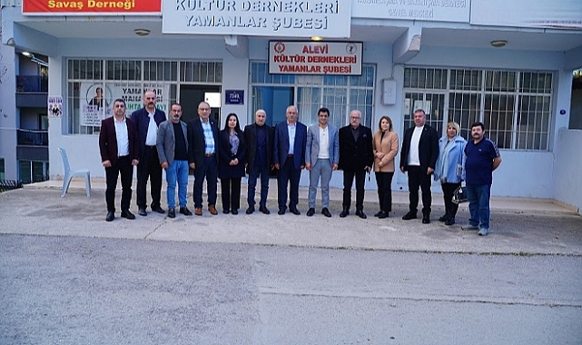 Cumhur İttifakı Adayı Kırkpınar Cemevini ziyaret etti