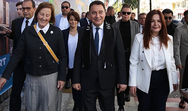 DEVA Partisi Genel Başkanı Babacan seçim çalışmalarını sürdürdü