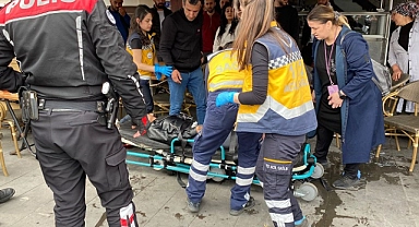Dilenci kadın, para vermediği için tartıştığı kadını bıçakladı