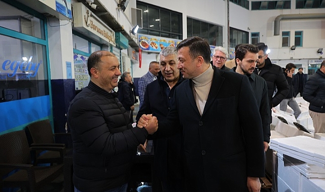 Hamza Dağ, Hal Esnafına Müjde