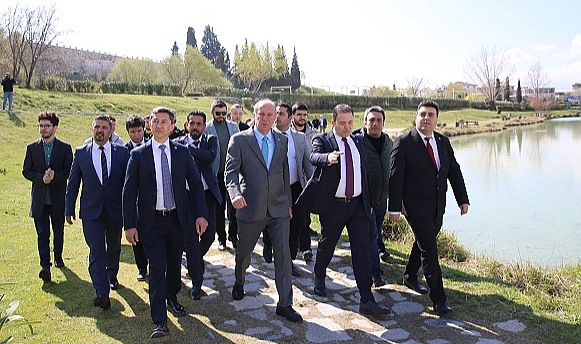 İnce, Denizli&#039;de ziyaretlerde bulundu