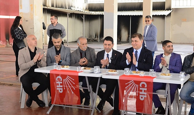 İrfan Önal ve  Cemil Tugay halk buluşmasına katıldı