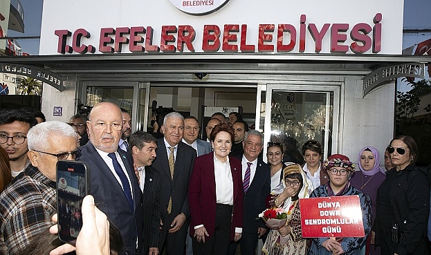 İYİ Parti Genel Başkanı Akşener, Aydın'da