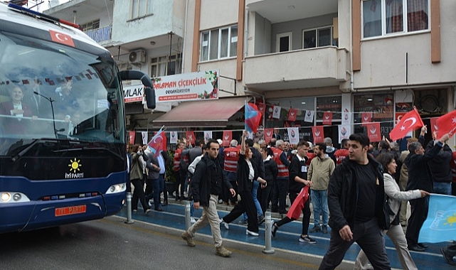 İYİ Parti Genel Başkanı Akşener, Muğla'da