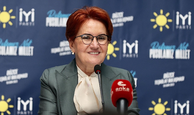 İYİ Parti Genel Başkanı Akşener, teşkilat toplantısına katıldı